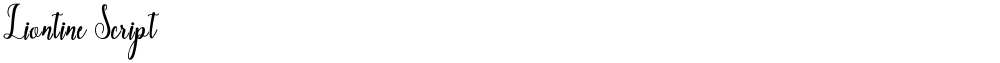 Liontine Script
