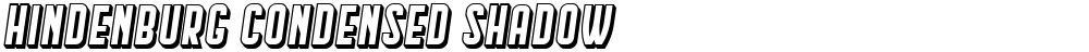 Hindenburg Condensed Shadow