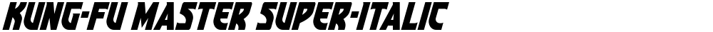 Kung-Fu Master Super-Italic