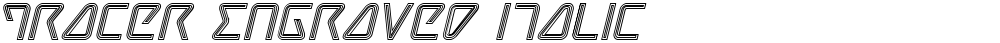Tracer Engraved Italic