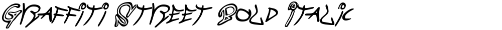 Graffiti Street Bold Italic