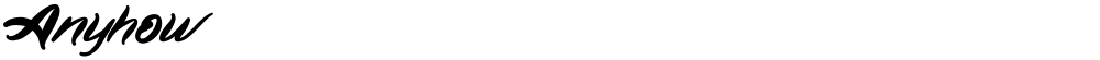 Anyhow