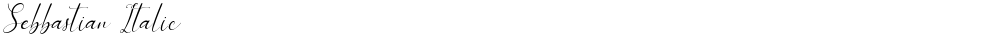 Sebbastian Italic