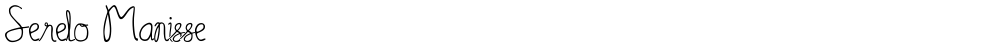 Serelo Manisse
