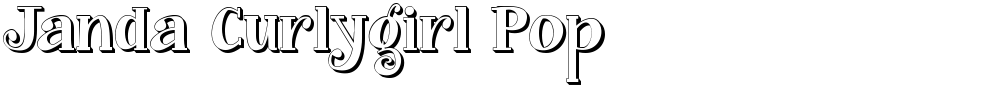 Janda Curlygirl Pop