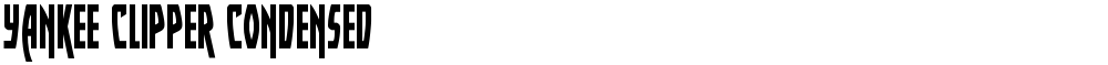 Yankee Clipper Condensed