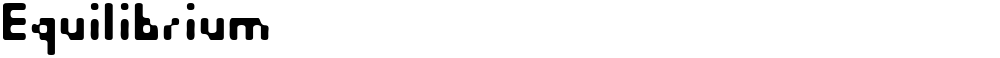 Equilibrium
