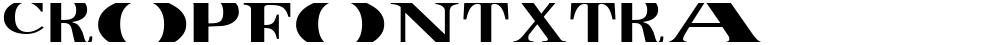 CropFontXtra