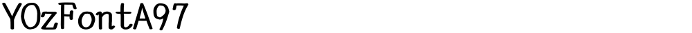 YOzFontA97