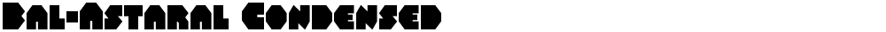 Bal-Astaral Condensed