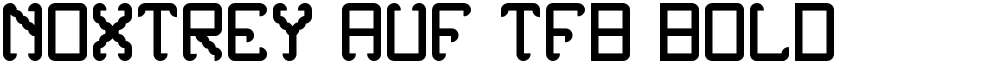 Noxtrey Auf tfb bold