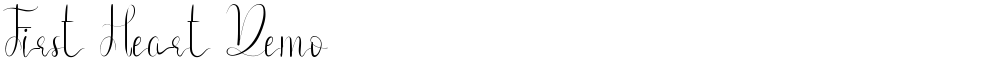 First Heart Demo
