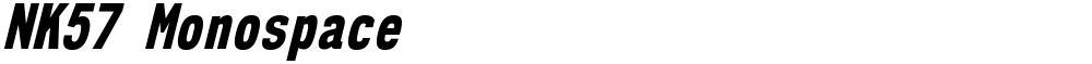 NK57 Monospace