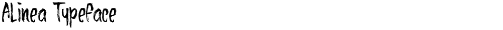 Alinea Typeface