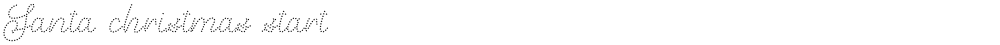 Santa christmas start