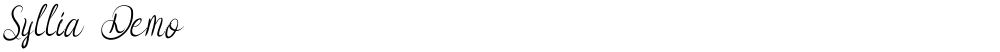 Syllia Demo
