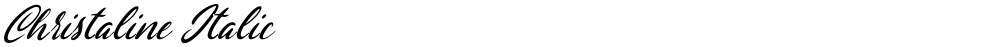 Christaline Italic