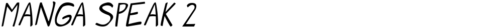 Manga speak 2