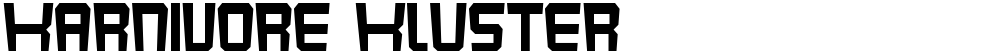Karnivore Kluster
