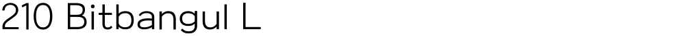 210 Bitbangul L
