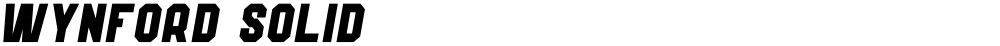Wynford Solid