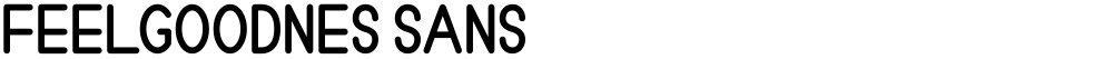 Feelgoodnes sans