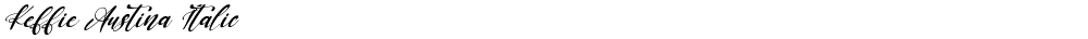 Keffie Austina Italic