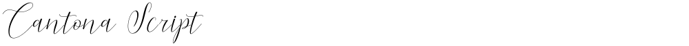 Cantona Script
