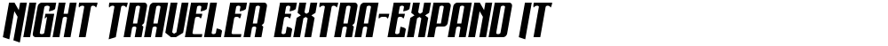 Night Traveler Extra-Expand It