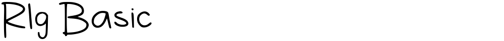 Rlg Basic