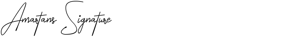 Amartans Signature