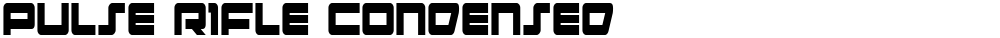 Pulse Rifle Condensed