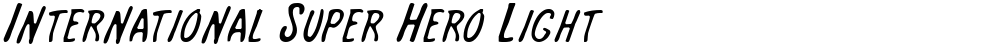International Super Hero Light