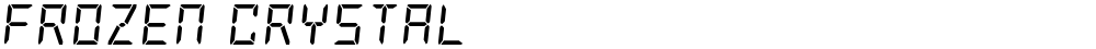 Frozen Crystal