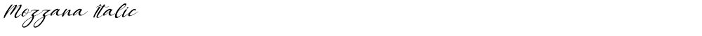 Mozzana Italic