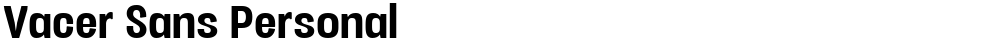 Vacer Sans Personal