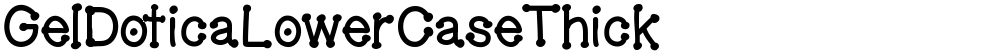 GelDoticaLowerCaseThick