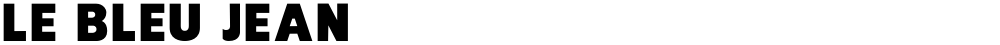 Le Bleu Jean