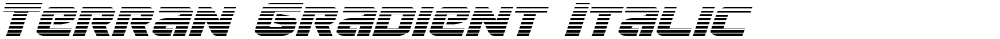 Terran Gradient Italic