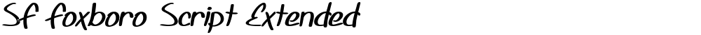 SF Foxboro Script Extended