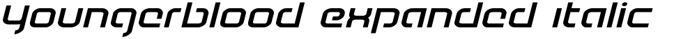 Youngerblood Expanded Italic