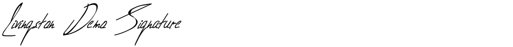 Livingston Demo Signature
