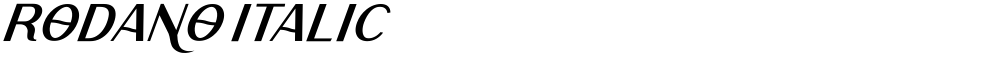 Rodano Italic