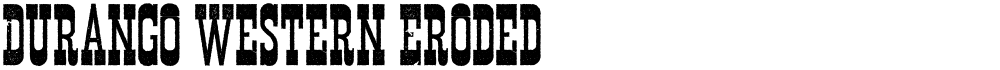 Durango Western Eroded