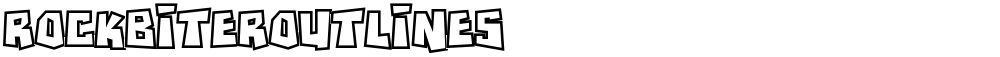 RockBiterOutlines