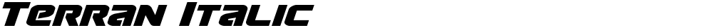 Terran Italic
