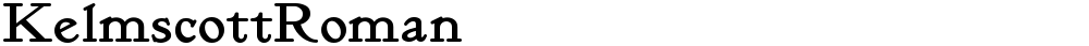 KelmscottRoman