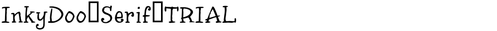 InkyDoo_Serif_TRIAL