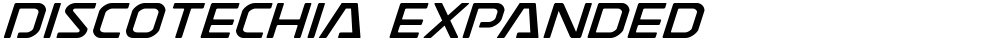 Discotechia Expanded