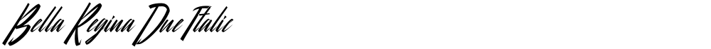 Bella Regina Due Italic